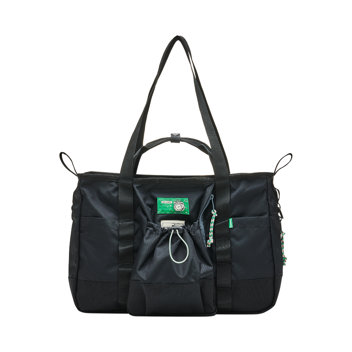 PRBA042624BKFR PARITY Ver.2 Multi Square Bag Black