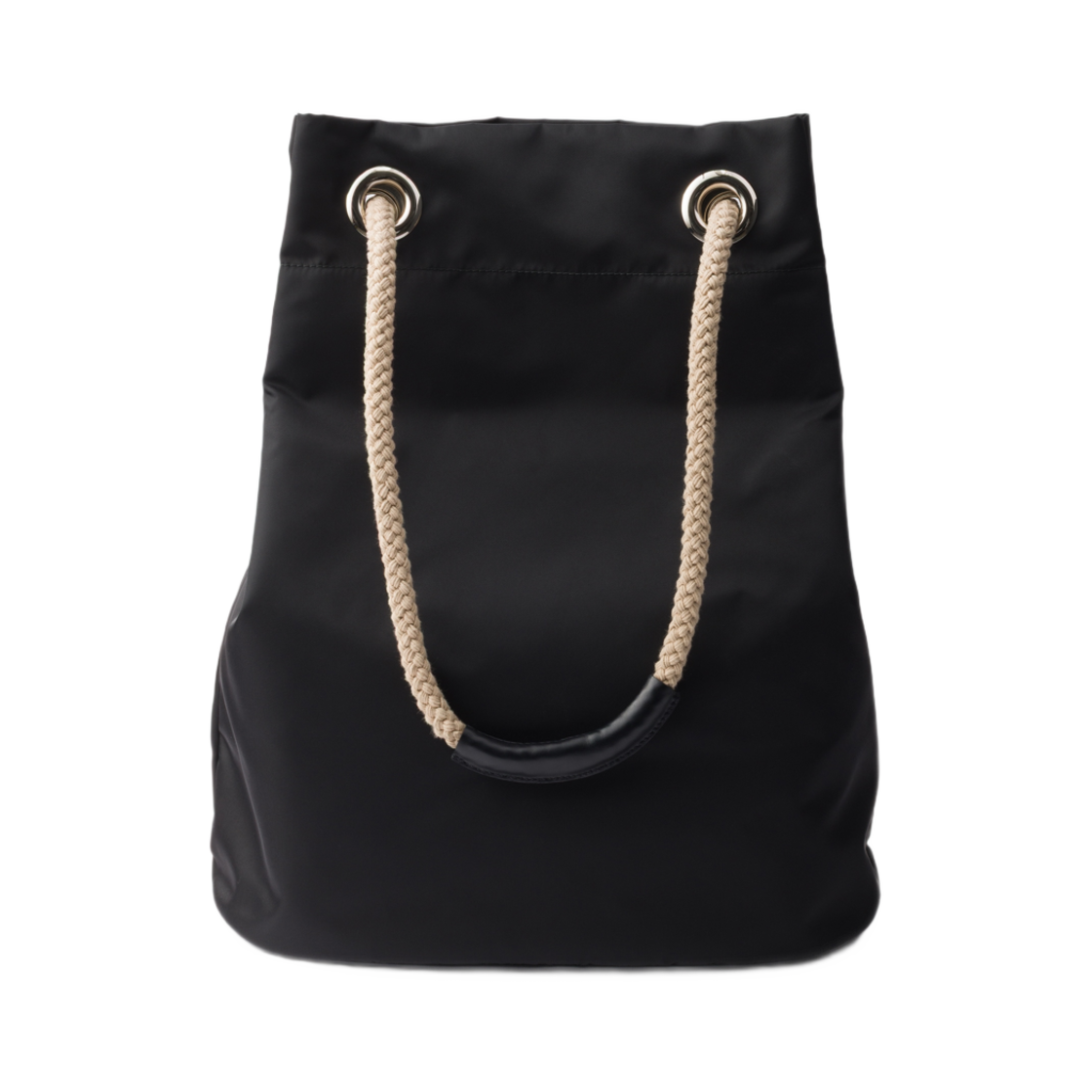 프라다 마리너 미디움 리나일론 토트백 블랙(Prada Mariner Medium Re-Nylon Tote Bag Black) - 2