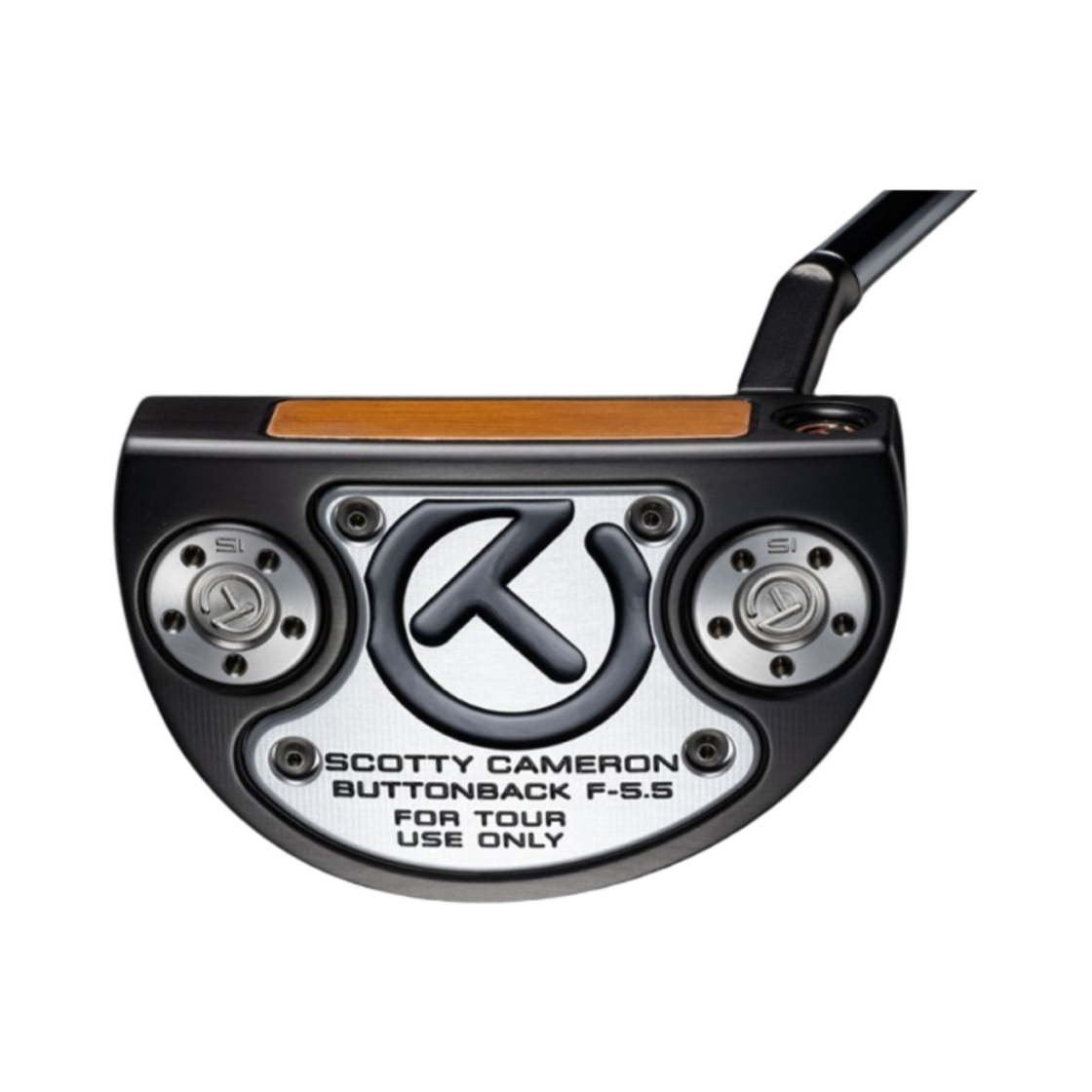 타이틀리스트 스카티 카메론 써클티 셀렉트 플로우백 5.5 버튼백 투어 블랙 프로토타입 레드 USA 써클티 헤드커버 투어 온리 피스톨리니 그립 퍼터 34인치 오렌지 실버(Titleist Scotty Cameron Circle T Select Flowback 5.5 Buttonback Tour Black Prototype Red USA Circle T Headcover Tour Only Pistolini Grip Putter 34-Inch Orange Silver) - 2