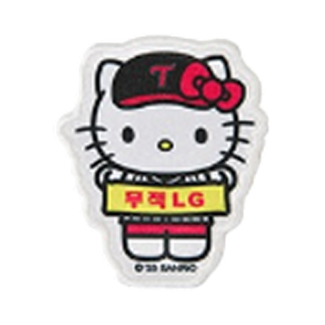 - LG Twins x Hello Kitty Heat Seal Patch Towel Cheering