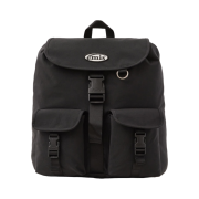 Emis Double Pocket Backpack Black