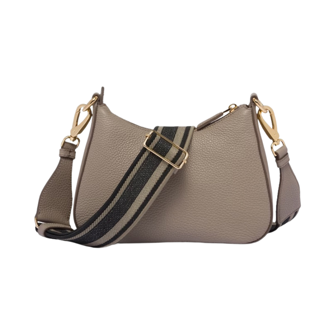프라다 레더 숄더백 클레이 그레이(Prada Leather Shoulder Bag Clay Grey) - 3