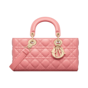 Dior Medium Lady D Joy Bag Cannage Lambskin Light Pink
