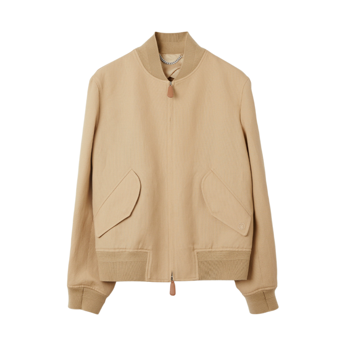 버버리 울 라미 헤링턴 자켓 소프트 펀(Burberry Wool Ramie Harrington Jacket Soft Fawn)