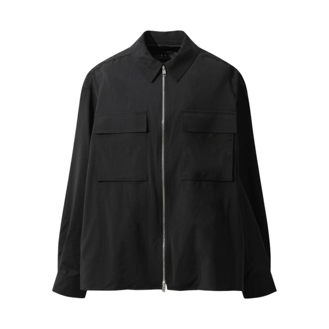 이로 라이예스 투웨이 셔츠자켓 블랙(Iro Lyess Two-Way Shirt Jacket Black) - 1