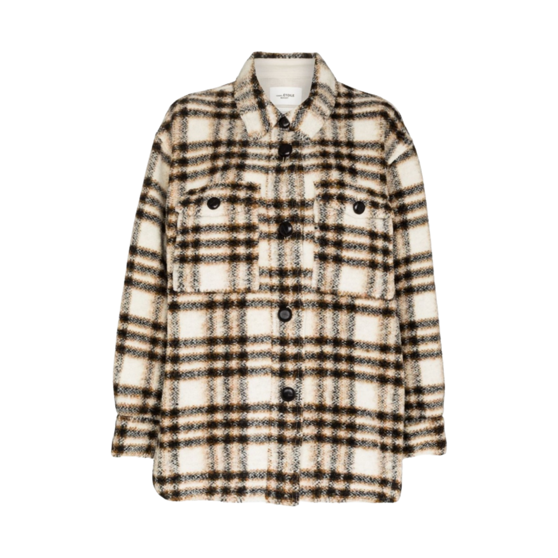 MA0998-22A012E-23EC (W) Isabel Marant Harveli Coat Ecru- 22FW