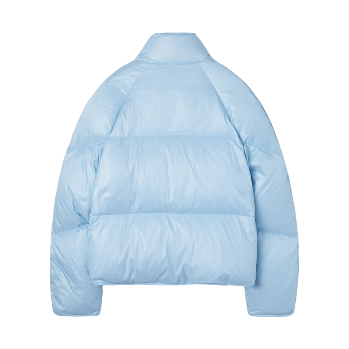 (W) 인사일런스 글로시 구스 다운 라이트 블루((W) Insilence Glossy Goose Down Jacket Light Blue) - 2