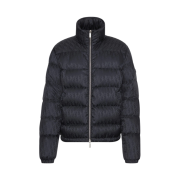 Dior Oblique Down Jacket Black Nylon Jacquard