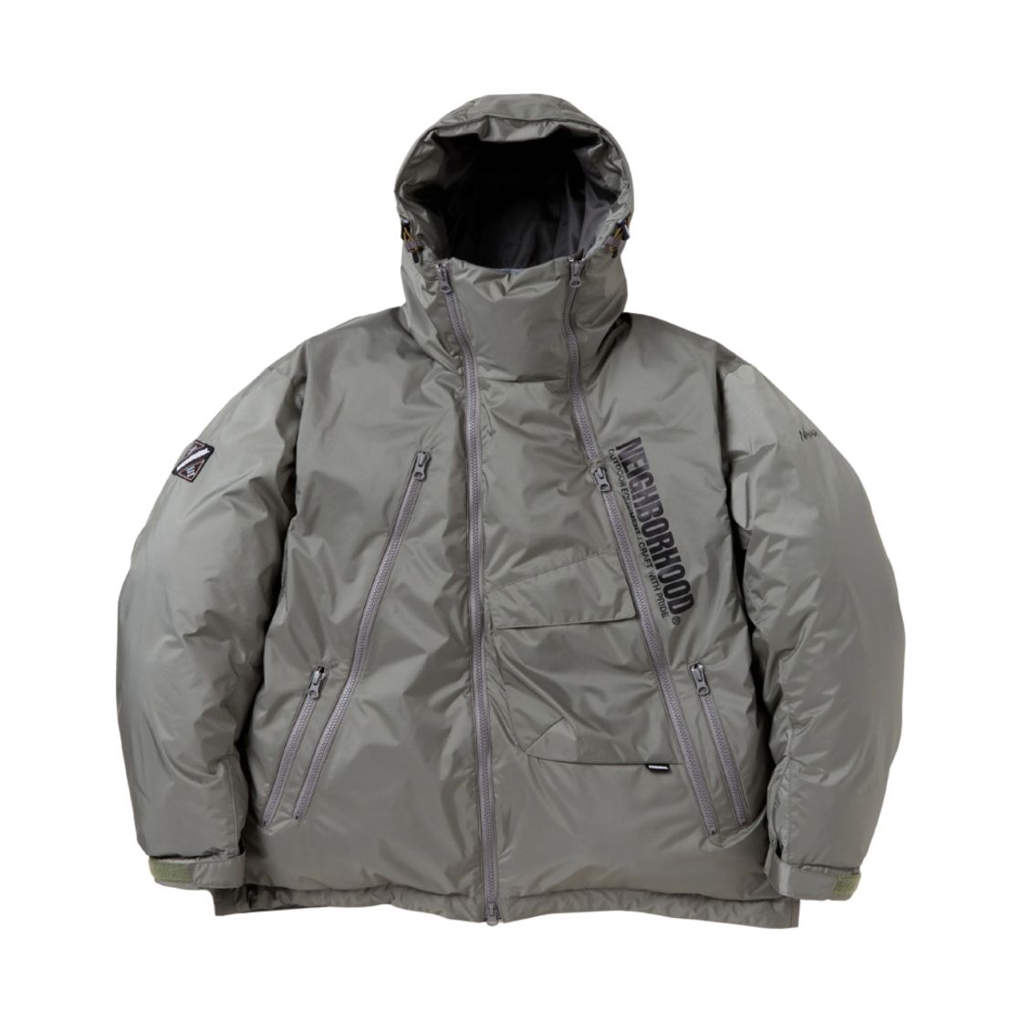 네이버후드 x 난가 다운 자켓 올리브 드랩(Neighborhood x Nanga Down Jacket Olive Drab)