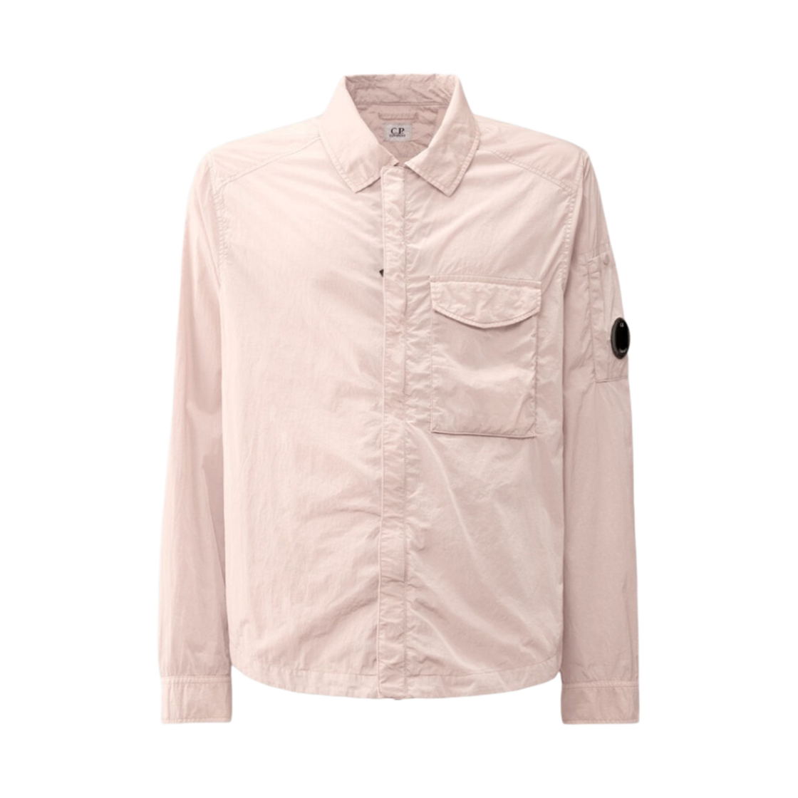 16CMOS039A005904G501 C.P. Company Chrome-R Pocket Overshirt Heavenly Pink - 24SS