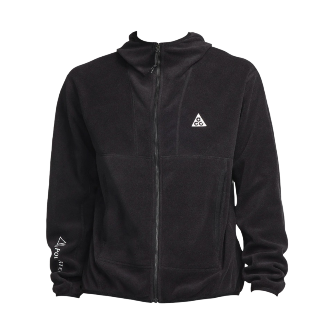 나이키 ACG 폴라텍 울프 트리 풀 집 탑 블랙 - US/EU(Nike ACG Polartec Wolf Tree Full Zip Top Black - US/EU) - 1