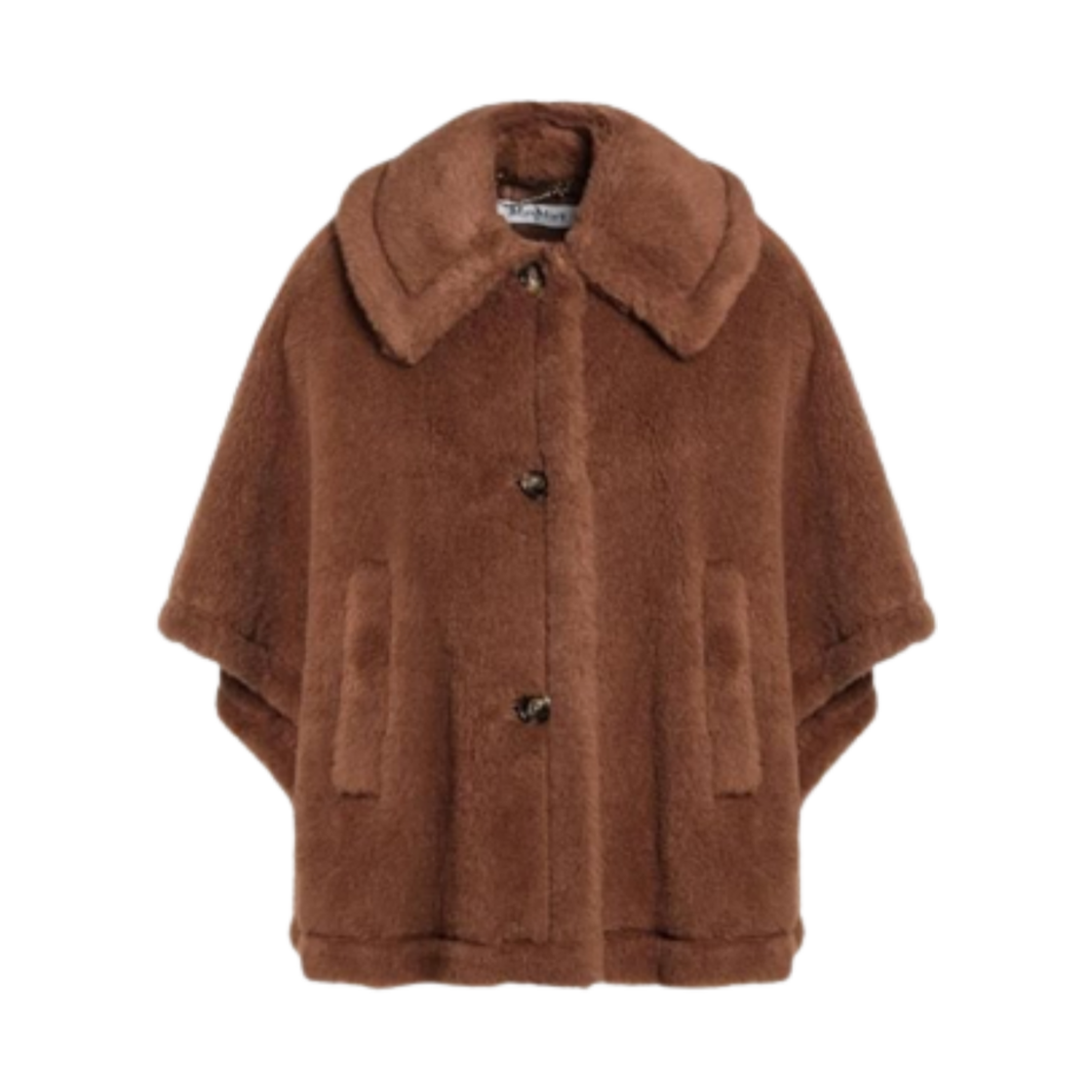 TENEBRE-006 (W) Max Mara Tenebre Teddy Cape Camel