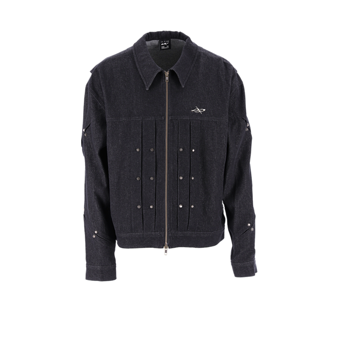 에르 바이 에러리스트 스카 데님 자켓 블랙(ERR BY ERRORIST Scar Denim Jacket Black)