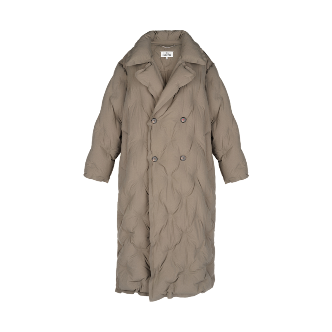 SI0AA0001S54870727 Maison Margiela Recycled Nylon Padded Coat Olive