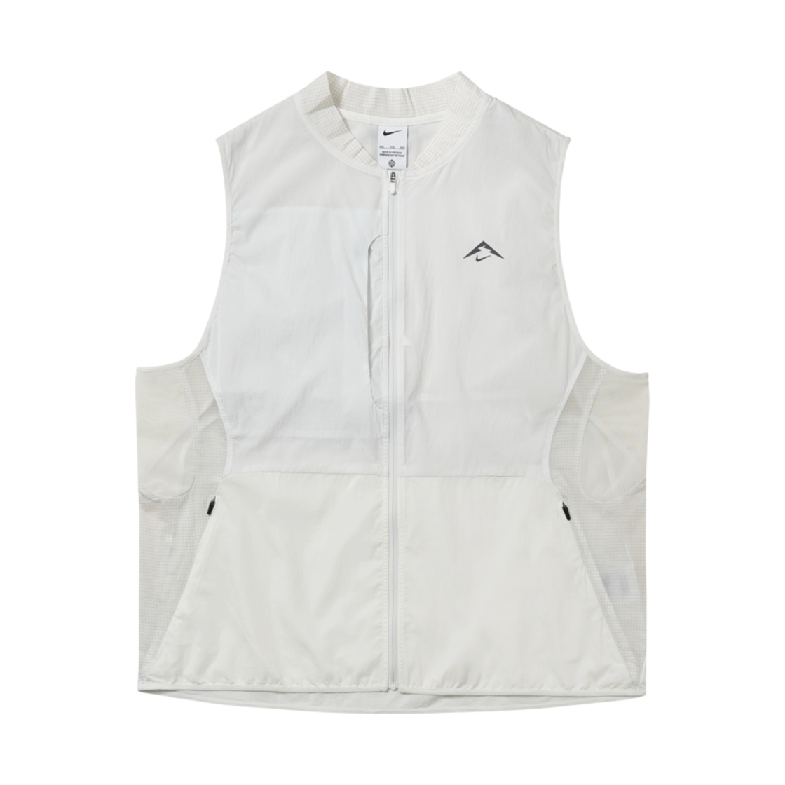 나이키 트레일 에어리즈 러닝 베스트 서밋 화이트 - 아시아(Nike Trail Aireez Running Vest Summit White - Asia)