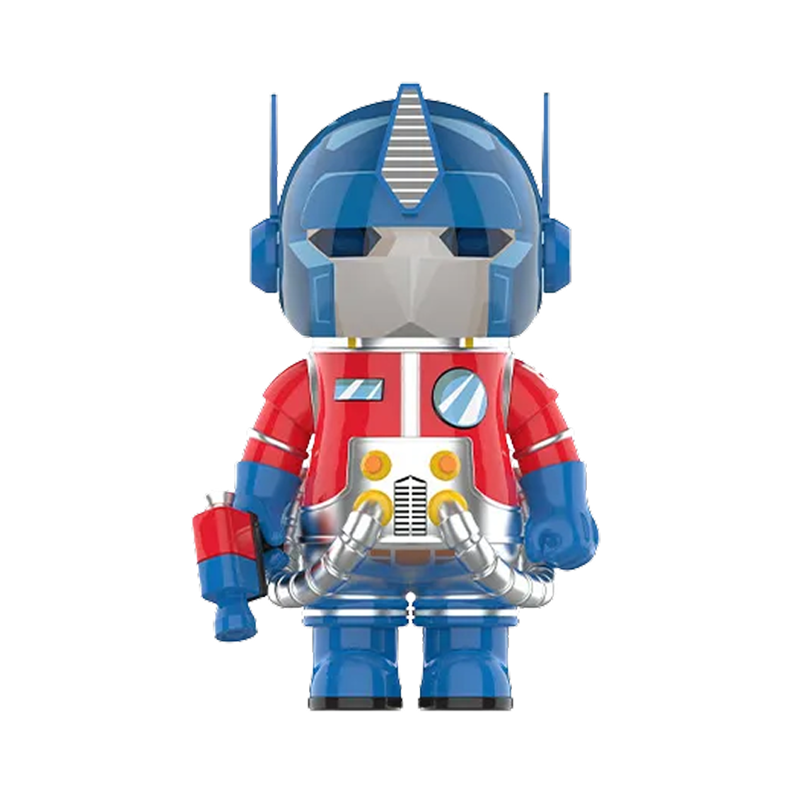 팝마트 메가 스페이스 몰리 100% 시리즈4 옵티머스 프라임 (개봉 박스)(Pop Mart Mega Space Molly 100% Series4 Optimus Prime (Opened Case))