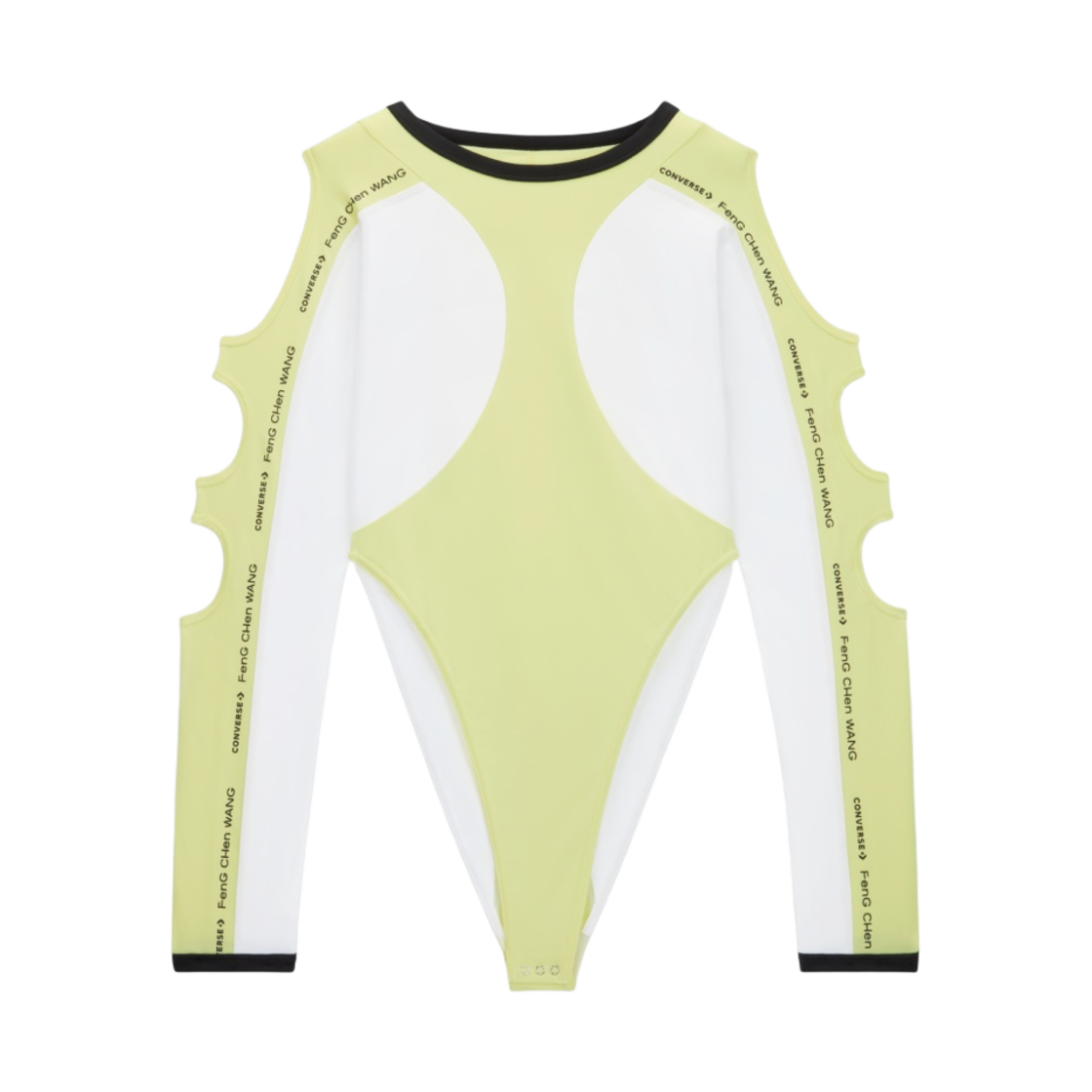 (W) 컨버스 x 펑첸왕 탑 페일 라임 옐로우((W) Converse x Feng Chen Wang Top Pale Lime Yellow)