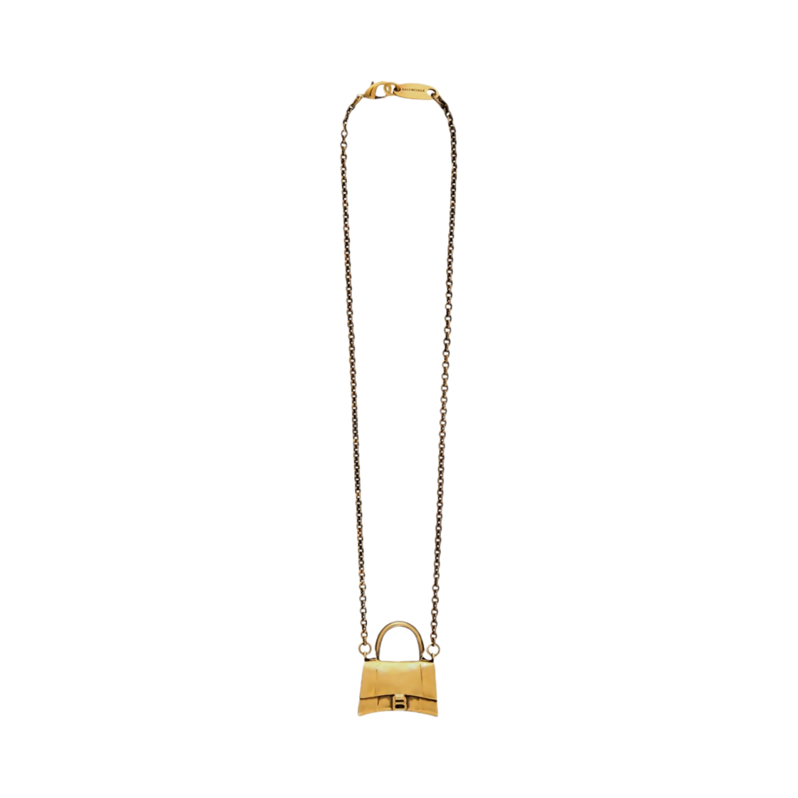 (W) 발렌시아가 백 네클리스 앤티크 골드((W) Balenciaga Bag Necklace Antique Gold) - 1