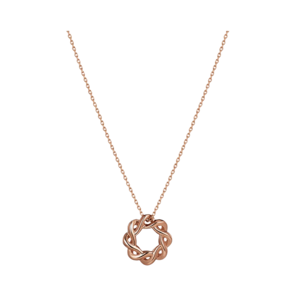 골든 듀 오로라3 S 네클리스 핑크 골드(Golden Dew Aurora3 S Necklace Pink Gold)