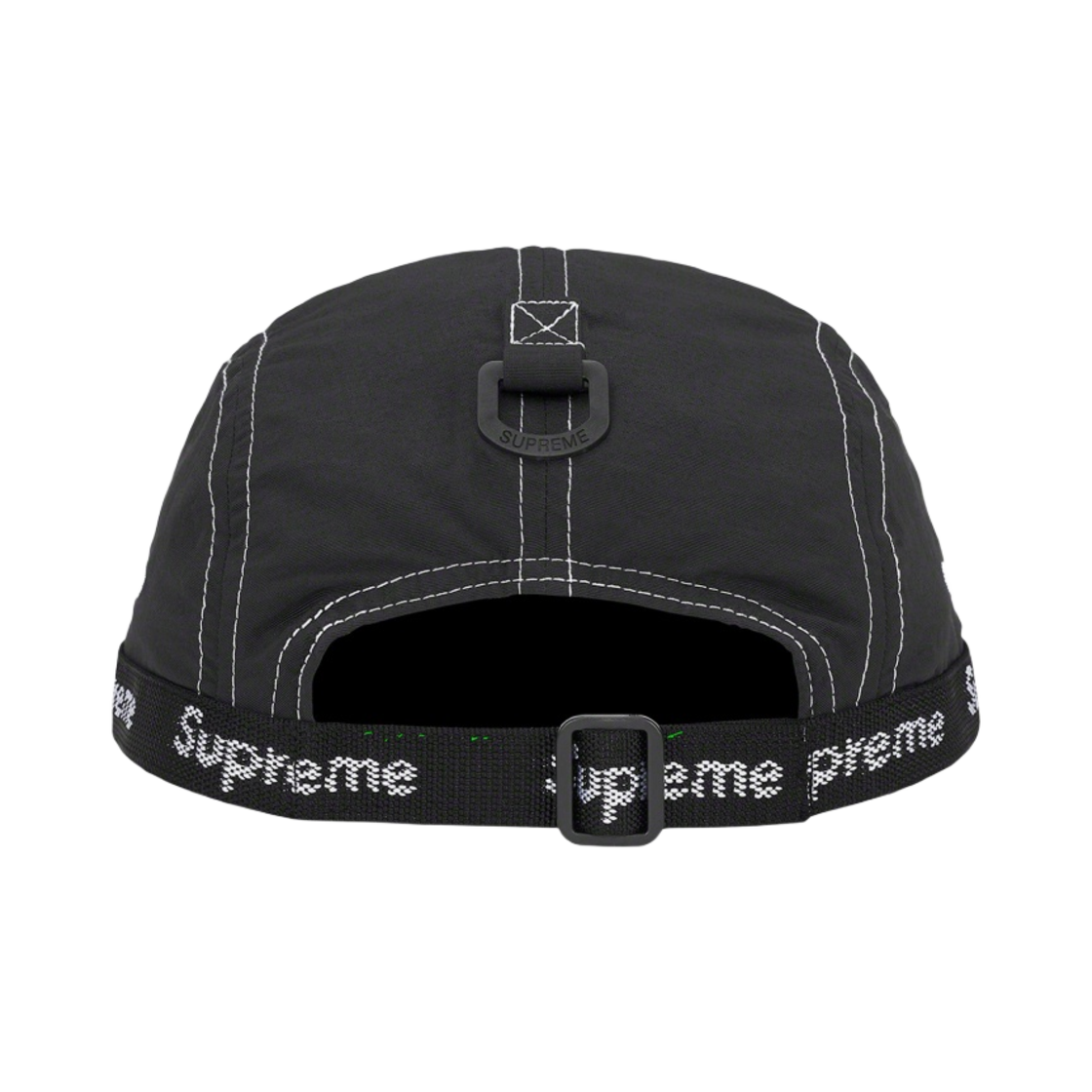 슈프림 웨빙 캠프캡 블랙 - 22FW(Supreme Webbing Camp Cap Black - 22FW) - 2