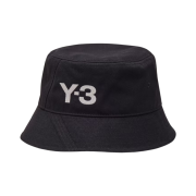 Y-3 Staple Bucket Hat Black