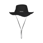 Jacquemus Le Bob Artichaut Bucket Hat Black