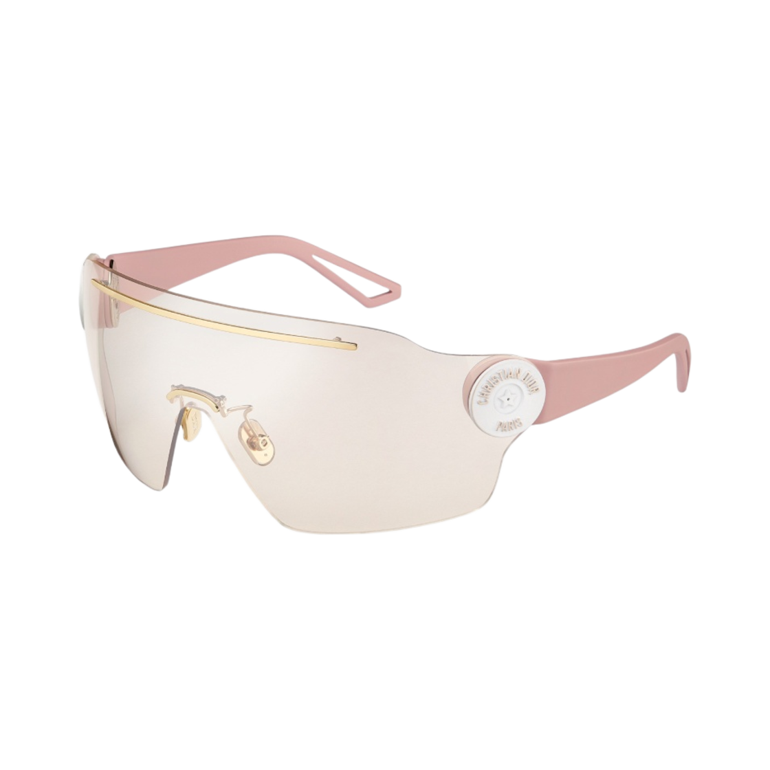 (W) 디올 디올퍼시픽 M1U 마스크 선글라스 핑크((W) Dior Diorpacific M1U Mask Sunglasses Pink) - 1