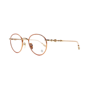 Chrome Hearts Firkin Pink Crystal Gold Plated