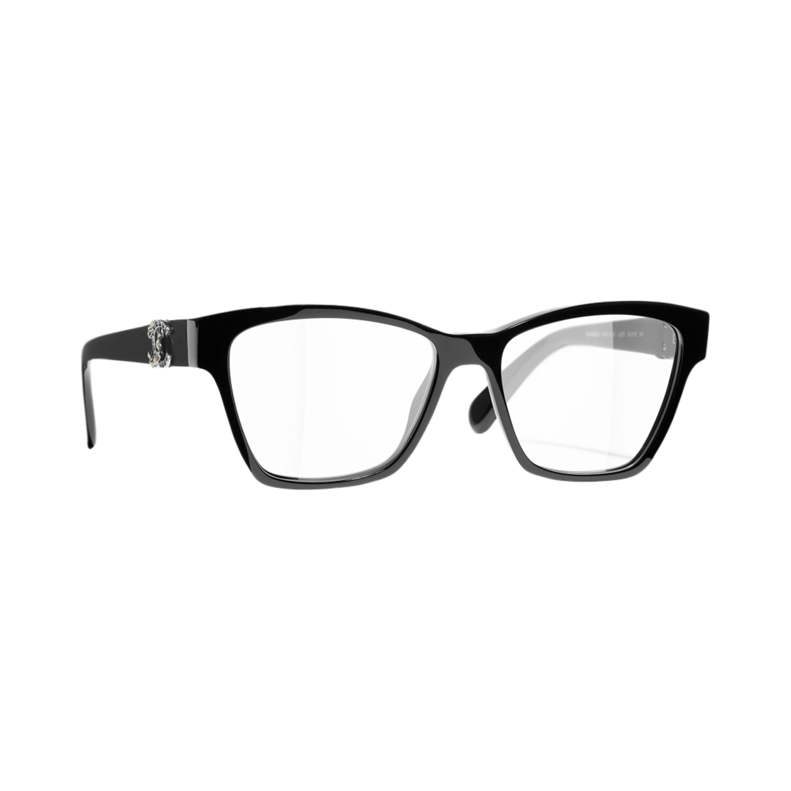 샤넬 캣아이 프레임 아세테이트 & 블랙(Chanel Cat Eye Eyeglasses Acetate & Black) - 2