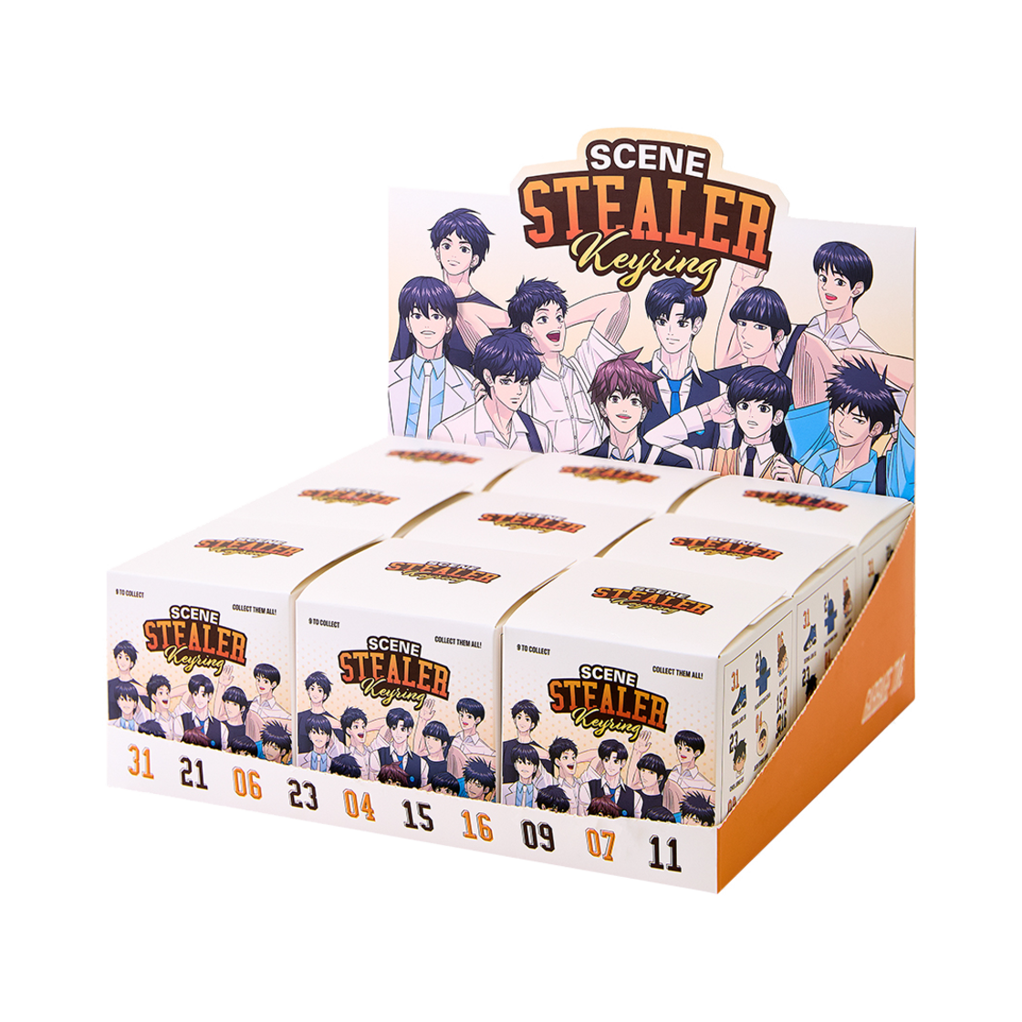 가비지타임 랜덤 씬 스틸러 키링 세트(GARBAGETIME Random Scene Stealer Keyring Set)