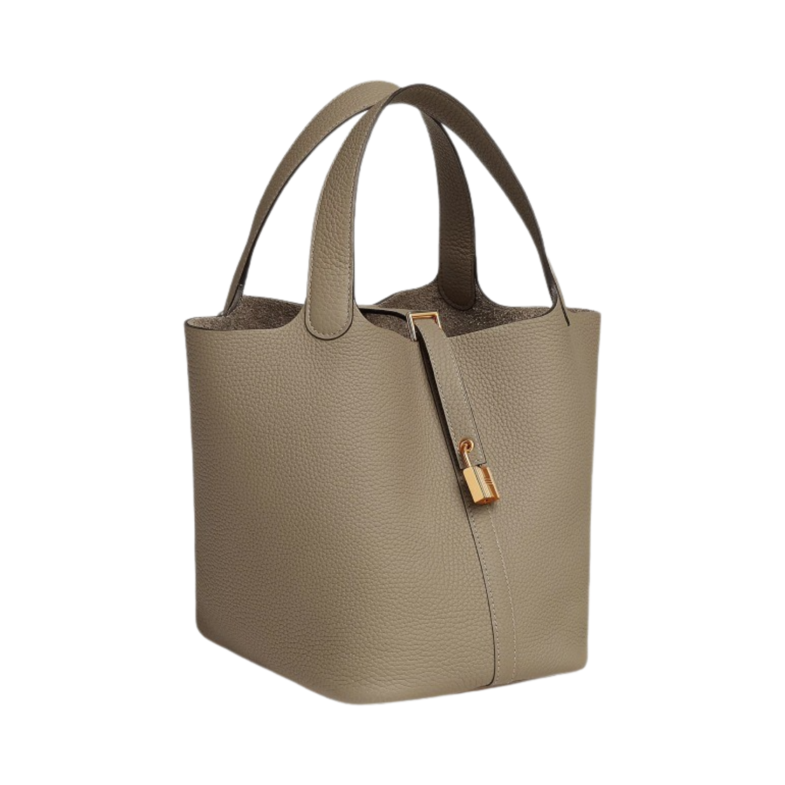 에르메스 피코탄 락 22 백 클레망스 & 골드 하드웨어 베쥬 마르파(Hermes Picotin Lock 22 Bag Clemence & Gold Beige Marfa) - 2