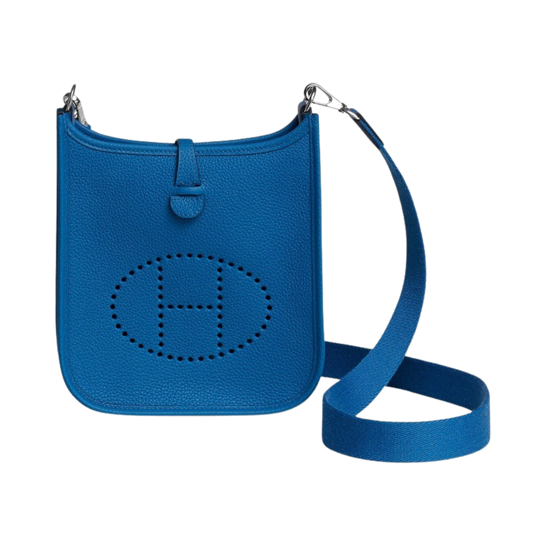 H077640CKAV Hermes Evelyne 16 Amazone Bag Maurice & Palladium Bleu France - 대표 이미지 #1