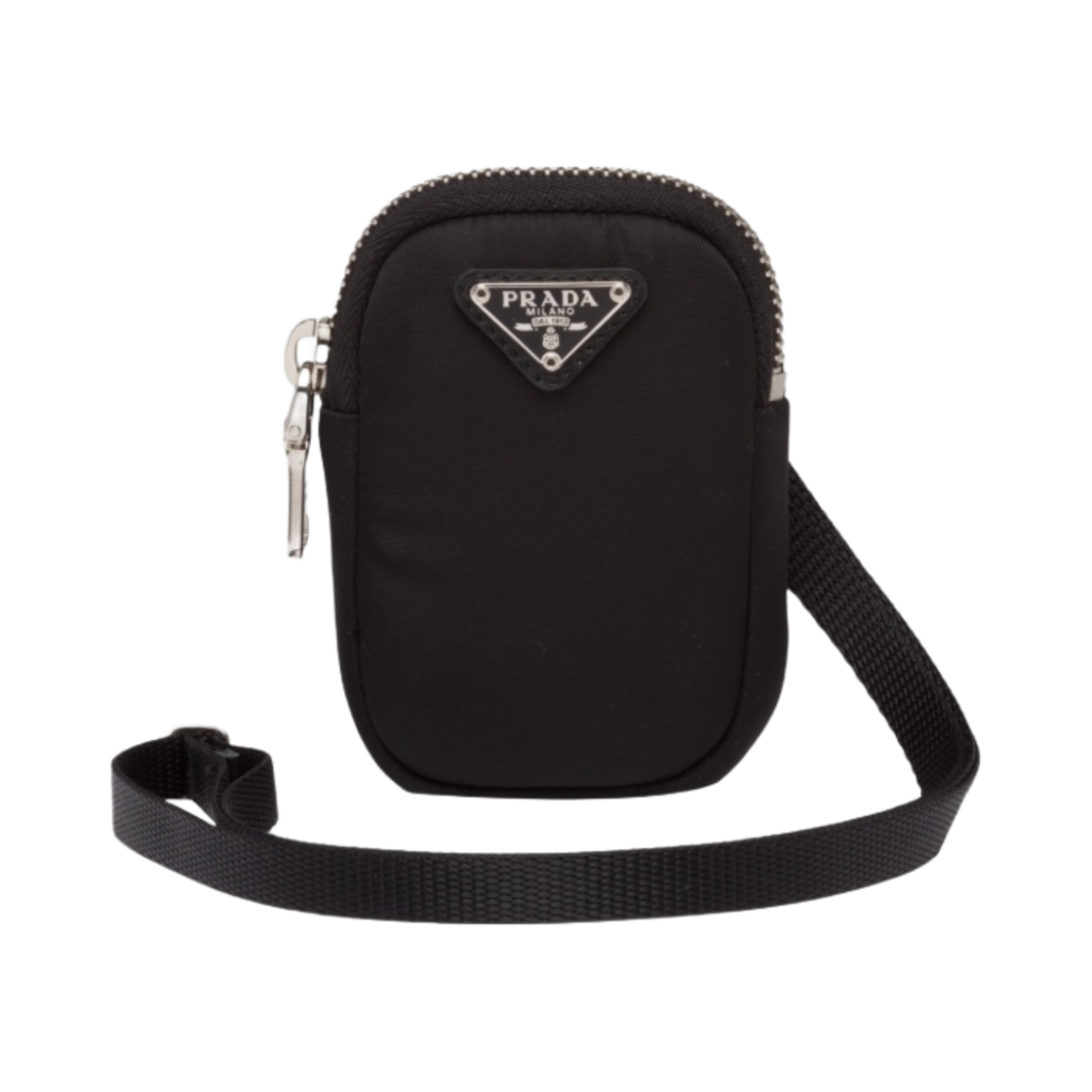 프라다 나일론 미니 파우치 블랙