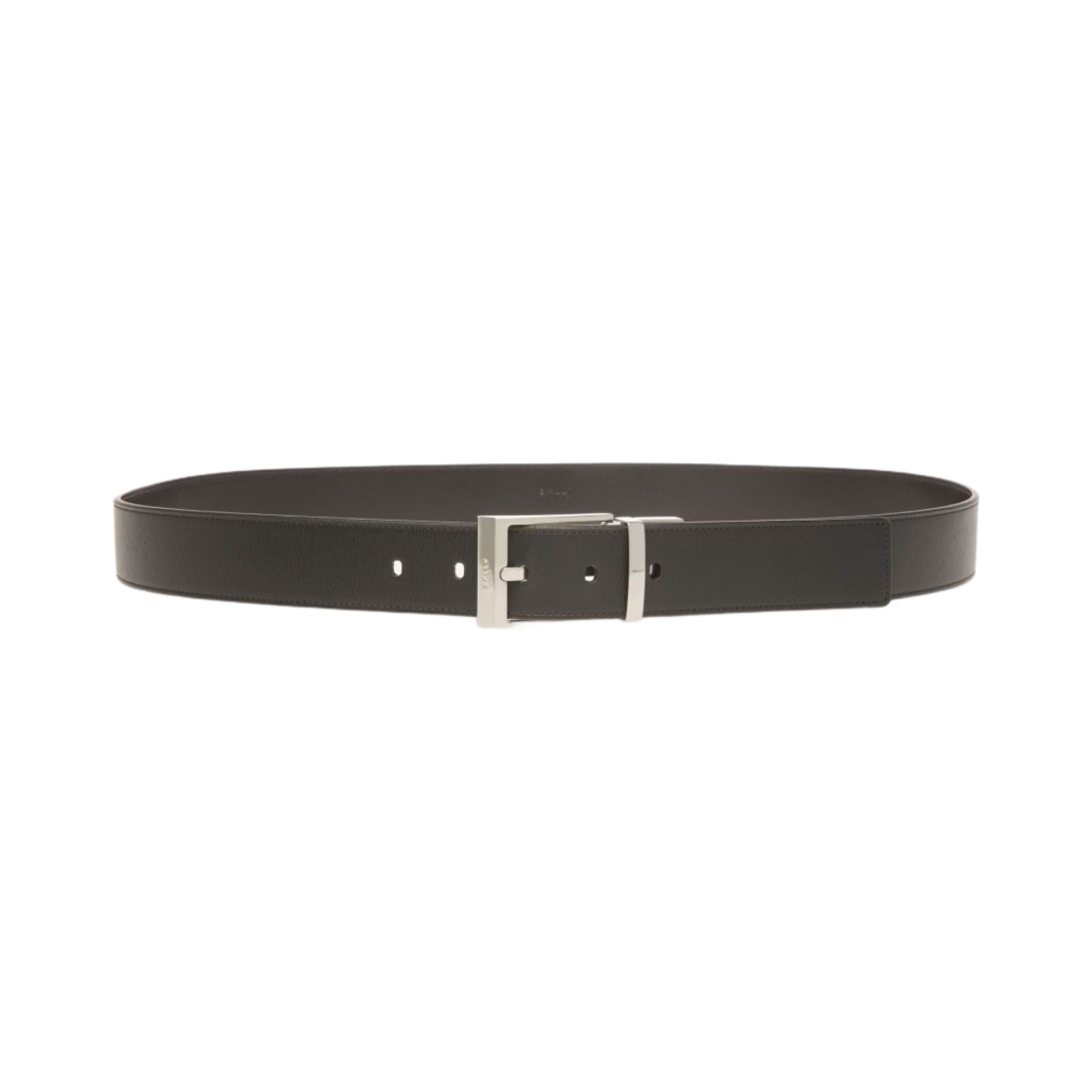 발리 쉬피 레더 35mm 드레스 벨트 블랙(Bally Shiffie Leather 35mm Dress Belt Black)