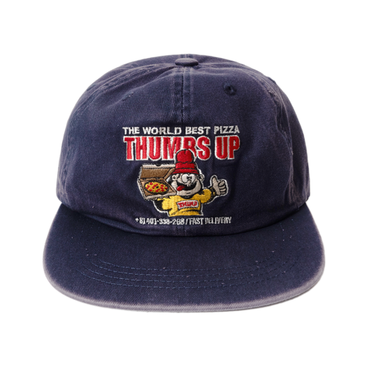 Q5MMHT001NAY QT8 GARMENTS Thumbs Up Washed Cap Navy
