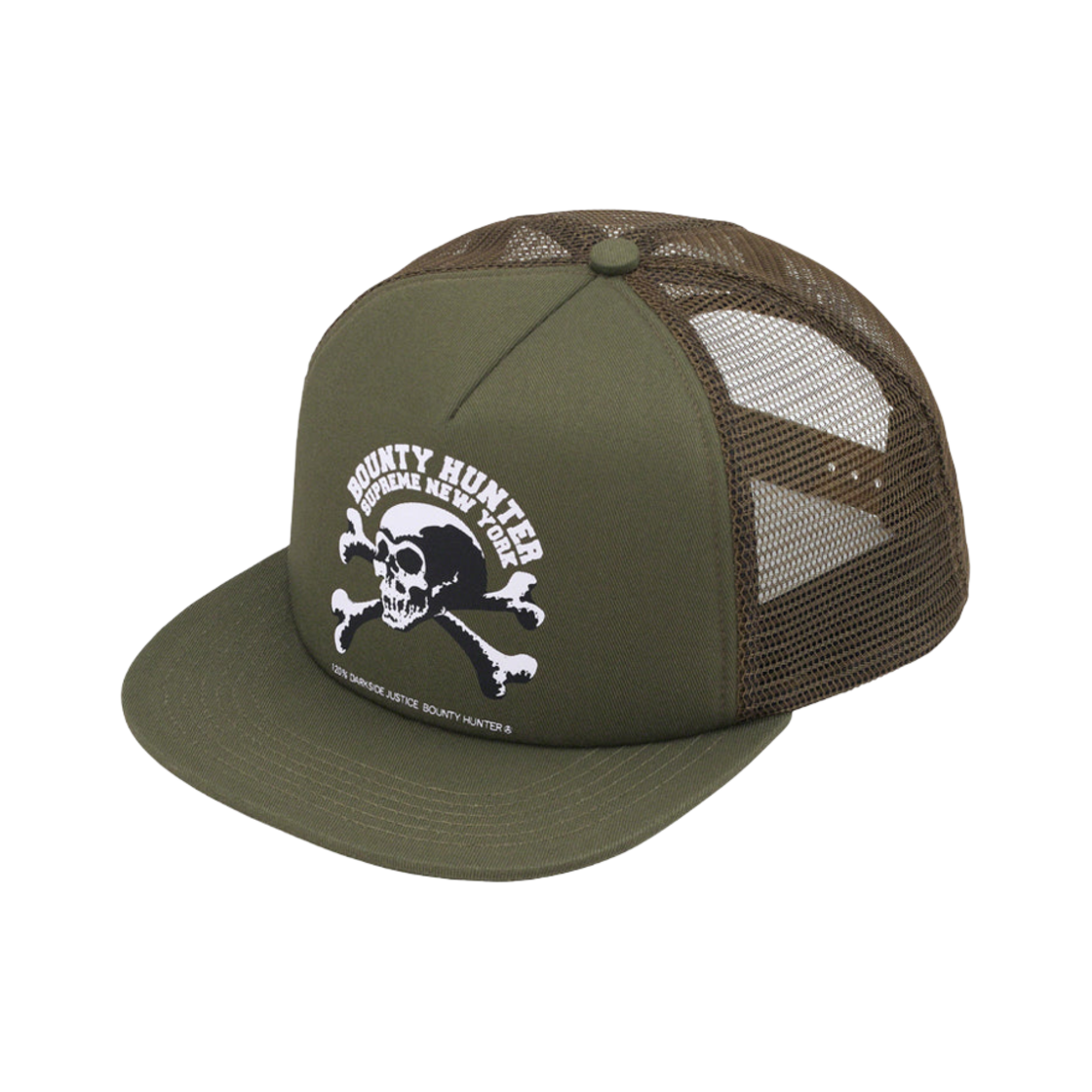 슈프림 x 바운티 헌터 메쉬 백 5-패널 캡 올리브 - 23FW(Supreme x Bounty Hunter Mesh Back 5-Panel Olive - 23FW) - 1