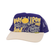 Kapital Coneycowbowy Trucker Cap Purple