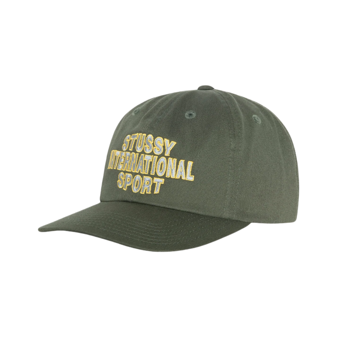 스투시 미드 뎁스 인터네셔널 스포츠 스트랩백 다크 올리브(Stussy Mid-Depth International Sport Strapback Dark Olive) - 2
