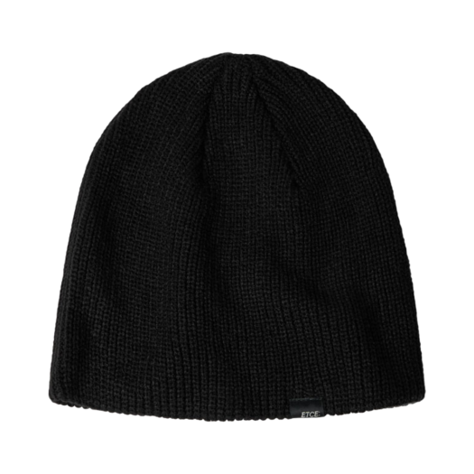 ET2402CA05BK ETCE Label Beanie Black