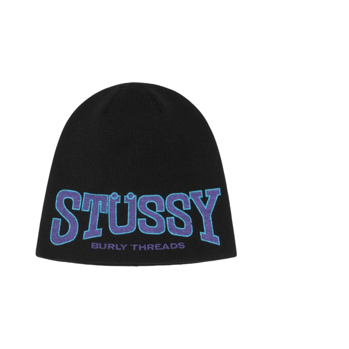 스투시 벌리 쓰레드 스컬캡 블랙(Stussy Burly Thread Skullcap Black)