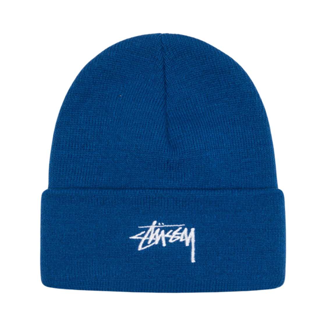 1321020 Stussy Stock Cuff Beanie Deep Blue