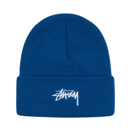 帽子 Stussy WORKGEAR SPRAY Cuff Beanie Navy 스투시 워크기어 스프레이 커브 비니 네이비 | Stussy | KREAM