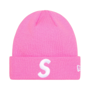 Supreme New Era S Logo Beanie Pink - 23FW