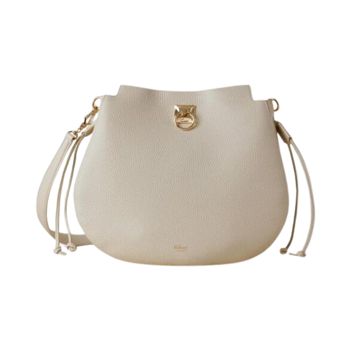 멀버리 헤비 그레인 아이리스 호보백 초크(Mulberry Heavy Grain Iris Hobo Bag Chalk)