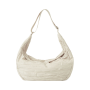 COS Smocked Crossbody Bag Beige