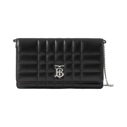 Burberry Lola Clutch Black Palladium
