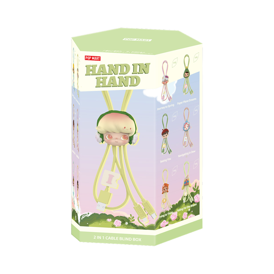 - Pop Mart Hand in Hand Series 2-in-1 Cable (1 Blind Box)