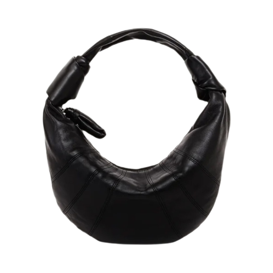 르메르 미니 포춘 크루아상 백 소프트 나파 레더 블랙(Lemaire Mini Fortune Croissant Bag Soft Nappa Leather Black)