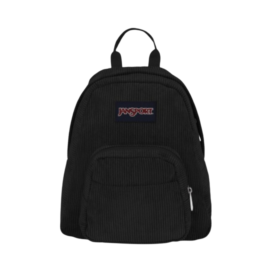 JS0A3C4JKL8 Jansport Half Pint FX Corduroy Mini Backpack Black