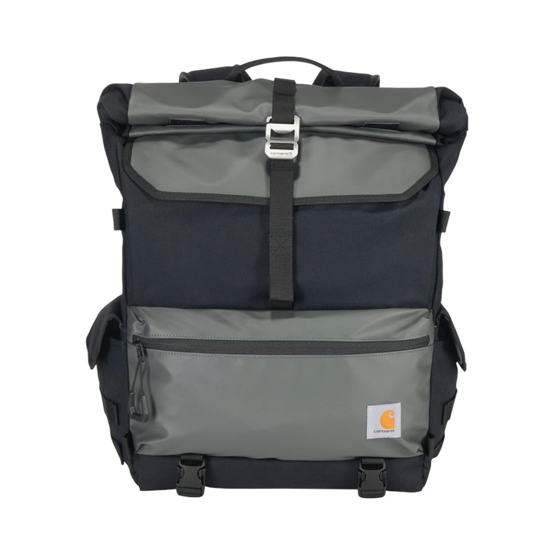 B0000418-00199 Carhartt Nylon Roll Top Backpack 40L Black